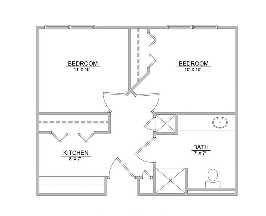 Companion Suite Floorplan